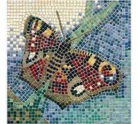 ALEA Mosaic Kit Mosaico Fai da Te, 20x20cm, Farfalla