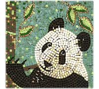 ALEA Mosaic Kit Mosaico Fai da Te, 20x20cm, Panda