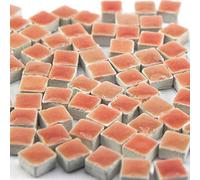 ALEA Mosaic Mini Mosaico (5x5x3mm), 1000 Pezzi Arancione Saumon, WR02