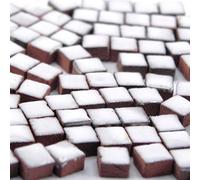 ALEA Mosaic Mini Mosaico (5x5x3mm), 1000 Pezzi Pearl White, RW02