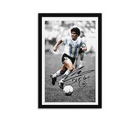 Aleakea Diego Maradona - Poster vintage su tela, decorazione da parete retrò per casa, camera da letto, soggiorno, 40 x 60 cm