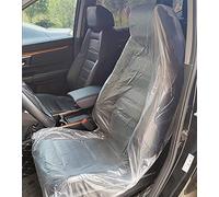aleawol 100 coprisedili usa e getta per auto, 20 g, ultra spessi, in plastica, anti-sporco, antipolvere, protezione per sedili meccanici, rotolo da 140 x 80 cm