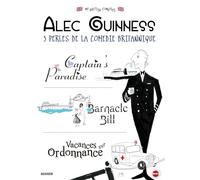 ALEC Guinness : 3 Perles de la comédies : Captain's Paradise + Barnacle Bill + Vacances sur Ordonnance