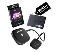 ALECK Snow Series Core - Altoparlanti Bluetooth universali senza fili per sci e snowboard, caschi audio-ready, controlli adatti ai guanti, microfono per chiamate in vivavoce