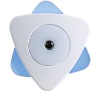 Alecto ANV-20 Lampada notturna LED da presa - luce calda per cameretta, stanza del bambino o corridoio - a risparmio energetico, accensione/spegnimento automatico, lunga durata