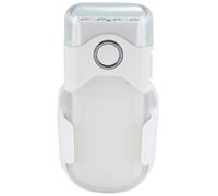 Alecto ATL-80 Torcia LED Ricaricabile con Luce Notturna Automatica - Sensore di Luce, Funzione Emergenza, Accensione Automatica in Caso di Blackout, Ricarica a Induzione, Colore Bianco