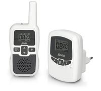 Alecto bambino DBX80 bambino monitor a lungo raggio - Portata fino a 3.000 metri - Con tempo di standby lungo (fino a 9 ore) - VOX - Sensibilità regolabile - Espandibile - Bianco
