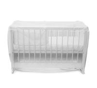 Alecto BV-22 Zanzariera per lettino repellente per insetti per neonati, Bianco