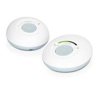 Alecto DBX110 Babyphone Audio - Babymonitor digitale con DECT - 300 m - design compatto - scala del volume LED - funzione VOX - bassa radiazione - bianco