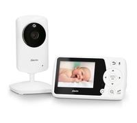 Alecto DVM64 Babyphone con fotocamera - Display a colori da 2,4" - Visione notturna, comunicazione bidirezionale - Funzione VOX - Indicatore di temperatura - 8 ninne nanne