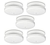 Alecto SA20 - 5 rilevatori di fumo, colore: Bianco