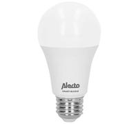 Alecto, SMART-BULB10 Lampadina LED a colori connessa con Wi-Fi, Bianco