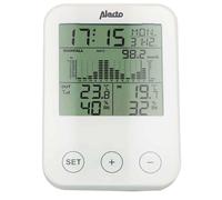 Alecto, Stazione meteorologica con sensore wireless Modello WS-1200, Bianco