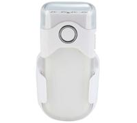 Alecto ATL-80 Torcia LED Ricaricabile con Luce Notturna Automatica - Sensore di Luce, Funzione Emergenza, Accensione Automatica in Caso di Blackout, Ricarica a Induzione, Colore Bianco