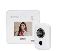 Alecto, Videospioncino Senza Fili con Schermo LCD 2.4" Angolo di Visione 120°