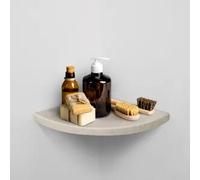 Aleda Stone Easy Shelf Mensola Doccia Multiuso Angolare A Scomparsa In Marmo Resina Silk Beige Mat Codice Prod: Skeas1ma18