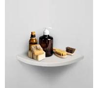 Aleda Stone Easy Shelf Mensola Doccia Multiuso Angolare A Scomparsa In Marmo Resina Silk Light Mat Codice Prod: Sklas1ma18