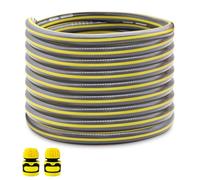 Alederways Set di prolunga per tubo da giardino, 1/2", 5 m, 2 connettori, per avvolgitubo e rubinetto