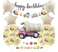 ALEGRE Happy Birthday Escavatore Decorazione Compleanno