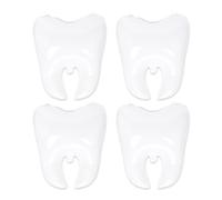 ALEGRE® Palloncini con denti per feste di genere reveal, 4 pezzi, palloncini con denti bianchi, decorazione per feste per bambini, palloncini di genere reveal per battesimo, compleanno, gravidanza,