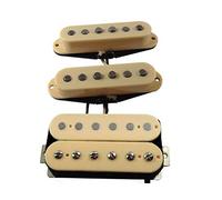 Alegree - Avvolgimento manuale Frostbite Stratocaster per collo e medio vintage, con ponte per humbucker Firestorm HSS, colore: Crema