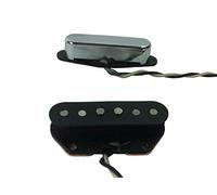 Alegree handwound in the UK Texan Dustdevil Tele pickup set copertina nera Scaglionamento piatto