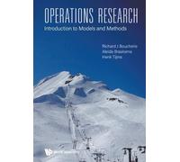 Aleida Braaksma Henk Tijms Richa Operations Research: Introduction (Tascabile)