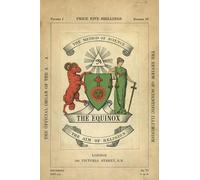 Aleister Crowley The Equinox (Copertina rigida)