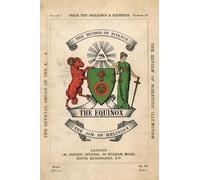 Aleister Crowley The Equinox (Copertina rigida)