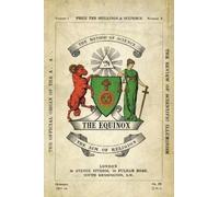 Aleister Crowley The Equinox (Copertina rigida)
