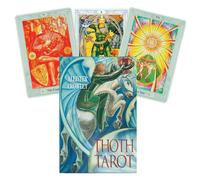 ALEISTER CROWLEY THOTH Tarocco - Tasca Strato Carte Esoteric Fortuna Dicendo agm