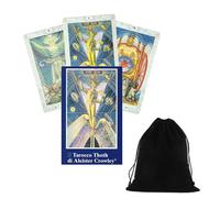 ALEISTER CROWLEY THOTH Tarocco Tasca Versione Italiano Edizione Strato Carte Con