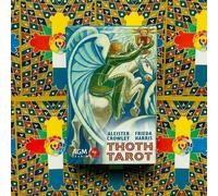 ALEISTER CROWLEY THOTH TAROT - MAZZO STANDARD CARTE ESOTERICHE DIVINAZIONE AGM