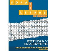 Alejandro Gutierrez Martinez Sopa de letras en inglés (Tascabile)