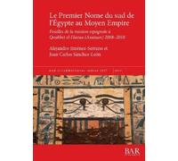 Alejandro Jiménez-Serrano Juan Ca Le Premier Nome du sud de l'Égypt (Tascabile)