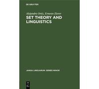 Alejandro Ortiz Ernesto Zierer Set theory and linguistics (Copertina rigida)