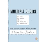 Alejandro Zambra Multiple Choice (Tascabile)