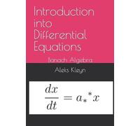 Aleks Kleyn Introduction into Differential Equations (Tascabile)