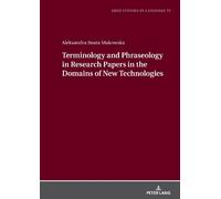 Aleksandra Beat Terminology and Phraseology in Research Paper (Copertina rigida)