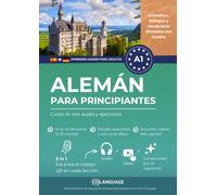 Alemán para principiantes: Curso A1 con audio y ejercicios: Curso A1 de alemán. Con audio, diálogos, gramática y ejercicios. Preparación completa para ... A1, ideal para autoestudio o clases.: 1