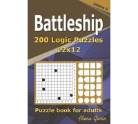 Alena Gurin Battleship puzzle book for adults. (Tascabile)