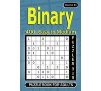 Alena Gurin Binary puzzle books for Adults (Tascabile)