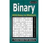 Alena Gurin Binary puzzle books for Adults (Tascabile)