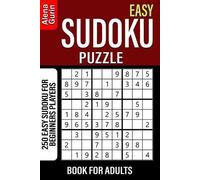 Alena Gurin Easy Sudoku Puzzle Book for Adults (Tascabile)