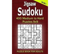 Alena Gurin Gurin Alena Jigsaw Sudoku Puzzle Book for Adults (Tascabile)