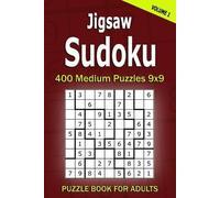 Alena Gurin Jigsaw Sudoku Puzzle Book for Adults (Tascabile)