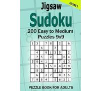 Alena Gurin Jigsaw Sudoku Puzzle Book for Adults (Tascabile)