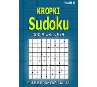 Alena Gurin Kropki Sudoku Puzzle Book for Adults (Tascabile)