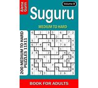 Alena Gurin Suguru puzzle book for Adults (Tascabile)