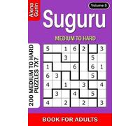 Alena Gurin Suguru puzzle book for Adults (Tascabile)